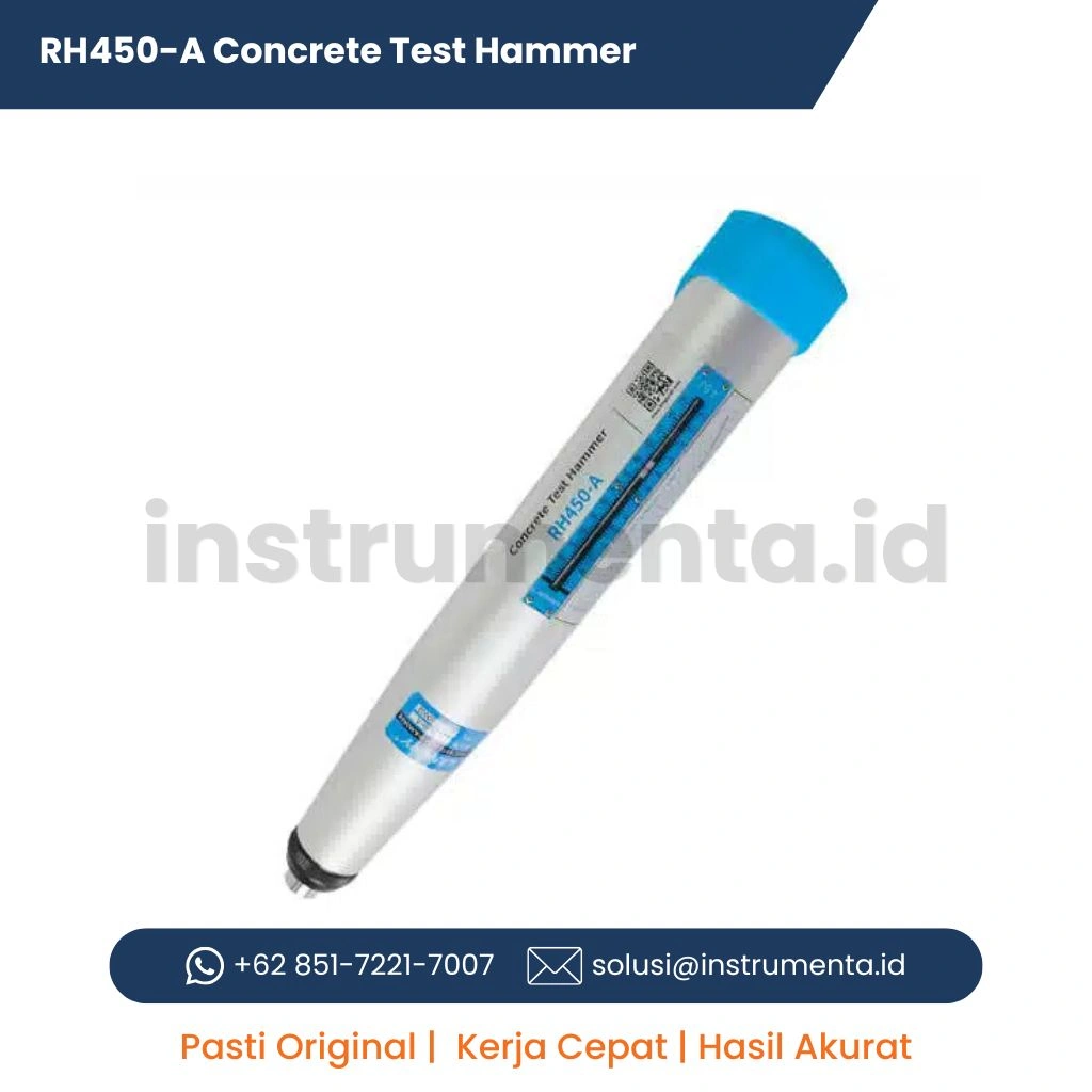 Supplier Concrete Test Hammer LANGRY RH450-A Alat Uji Beton High Strength Concrete NDT 4.5J